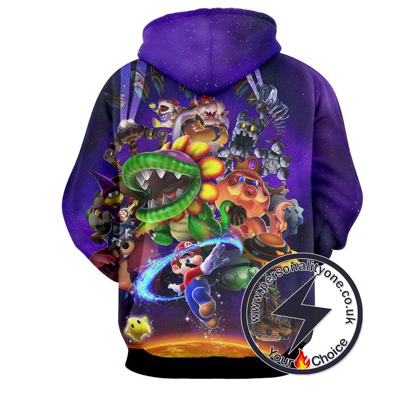 Super Mario - Super Mario Sweat Shirt - Super Mario Hoodies